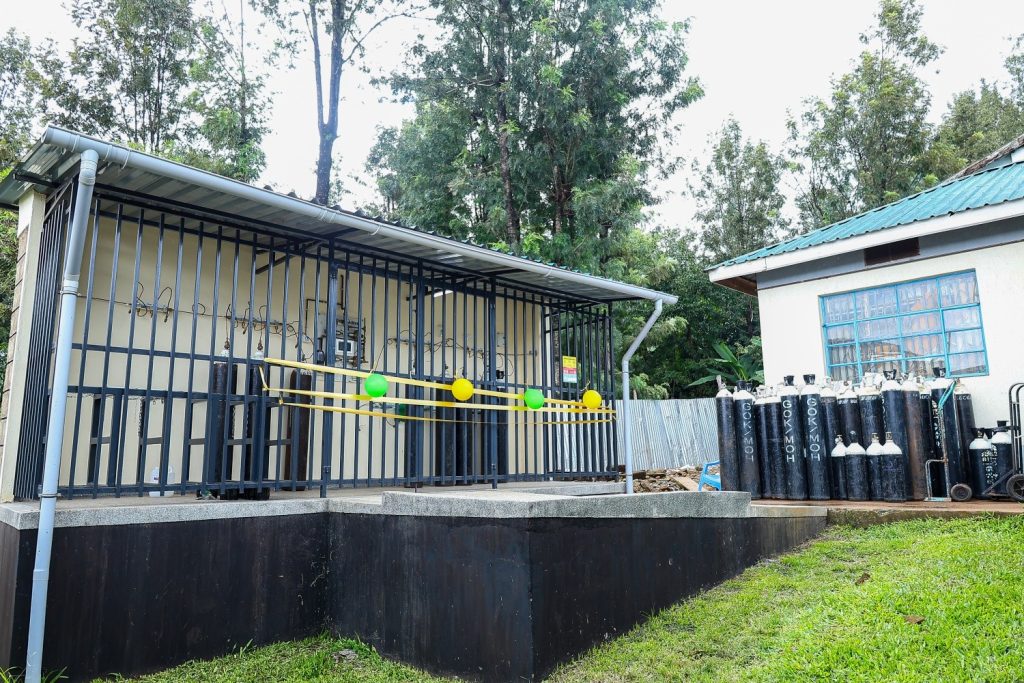 Medical oxygen manifold system commissioned at the hospital
