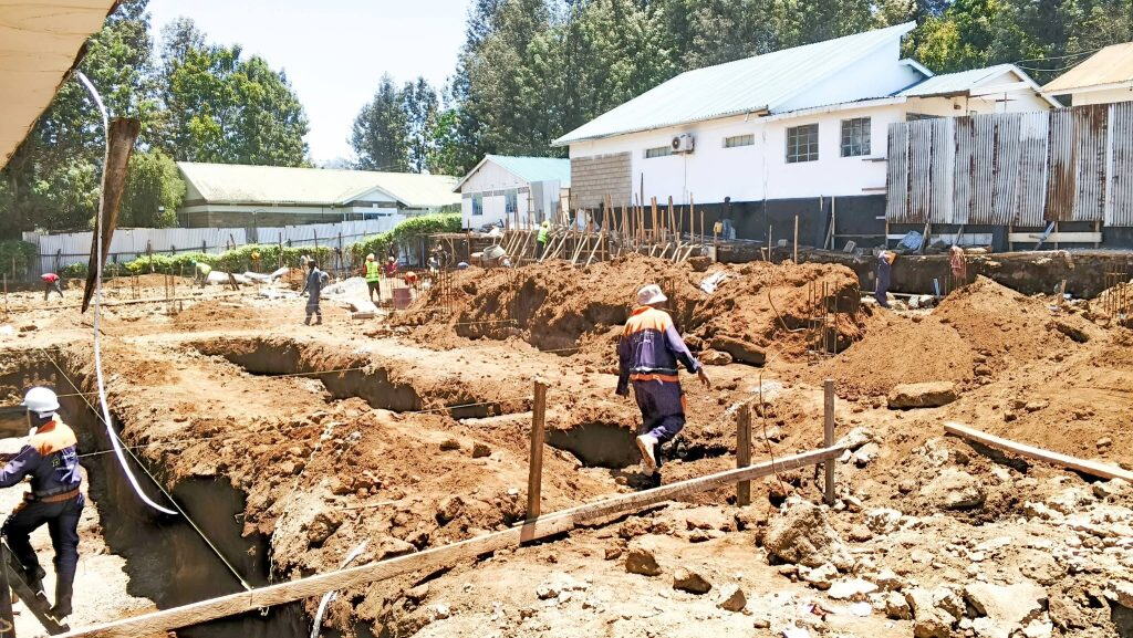 new outpatient-block project at Nyambene Sub-County Hospital
